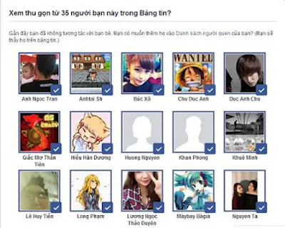 Loại bỏ bạn bè ít tương tác trên Facebook