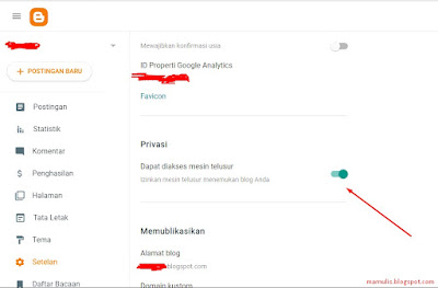 cara agar blog muncul di google