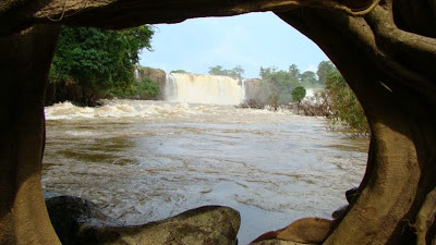 Dray Sap Waterfall tourist Dak Nong Vietnam