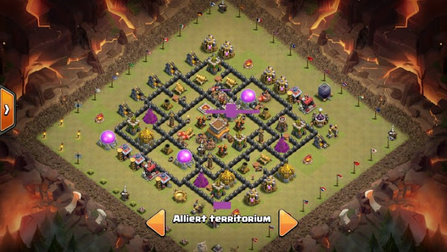 Clash of Clans Town Hall 8 Defence 3