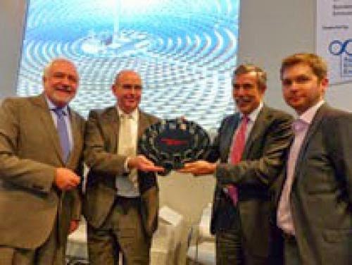 Gemasolar Concentrated Solar Power Csp Obtains The Desertec 2014 Award