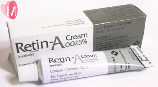 Kem trị mụn Retin A Cream điều trị cả nám da và vết nhăn