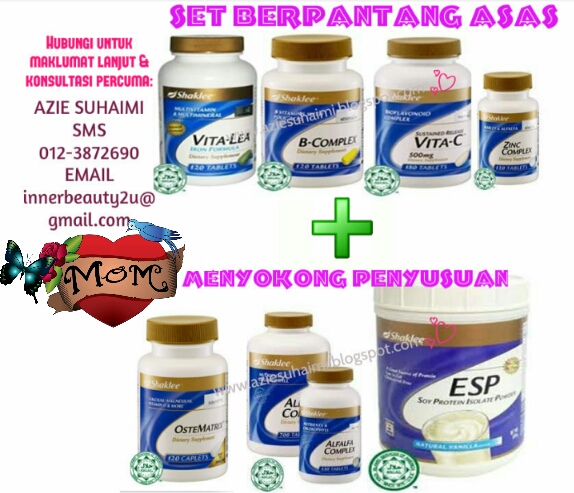 Berpantang dengan Shaklee dapat mengurangkan risiko 