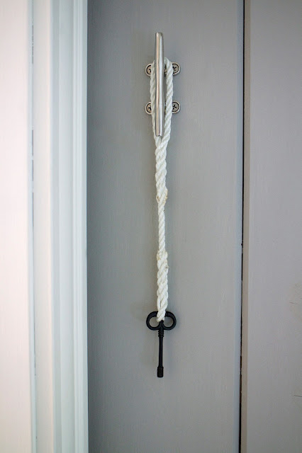 Skeleton key on a rope --The Impatient Gardener