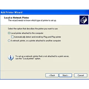 Setup for Add Printer Wizard Drivers Brother Print