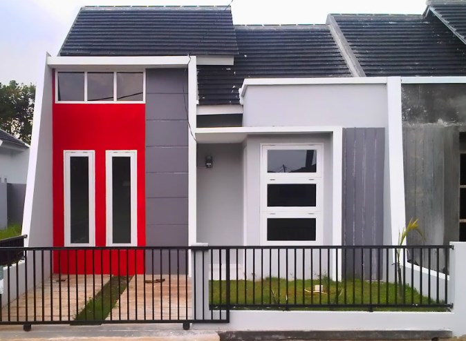  Perpaduan  Warna  Cat  Abu  Abu  Rumah  Minimalis Bagikan Contoh