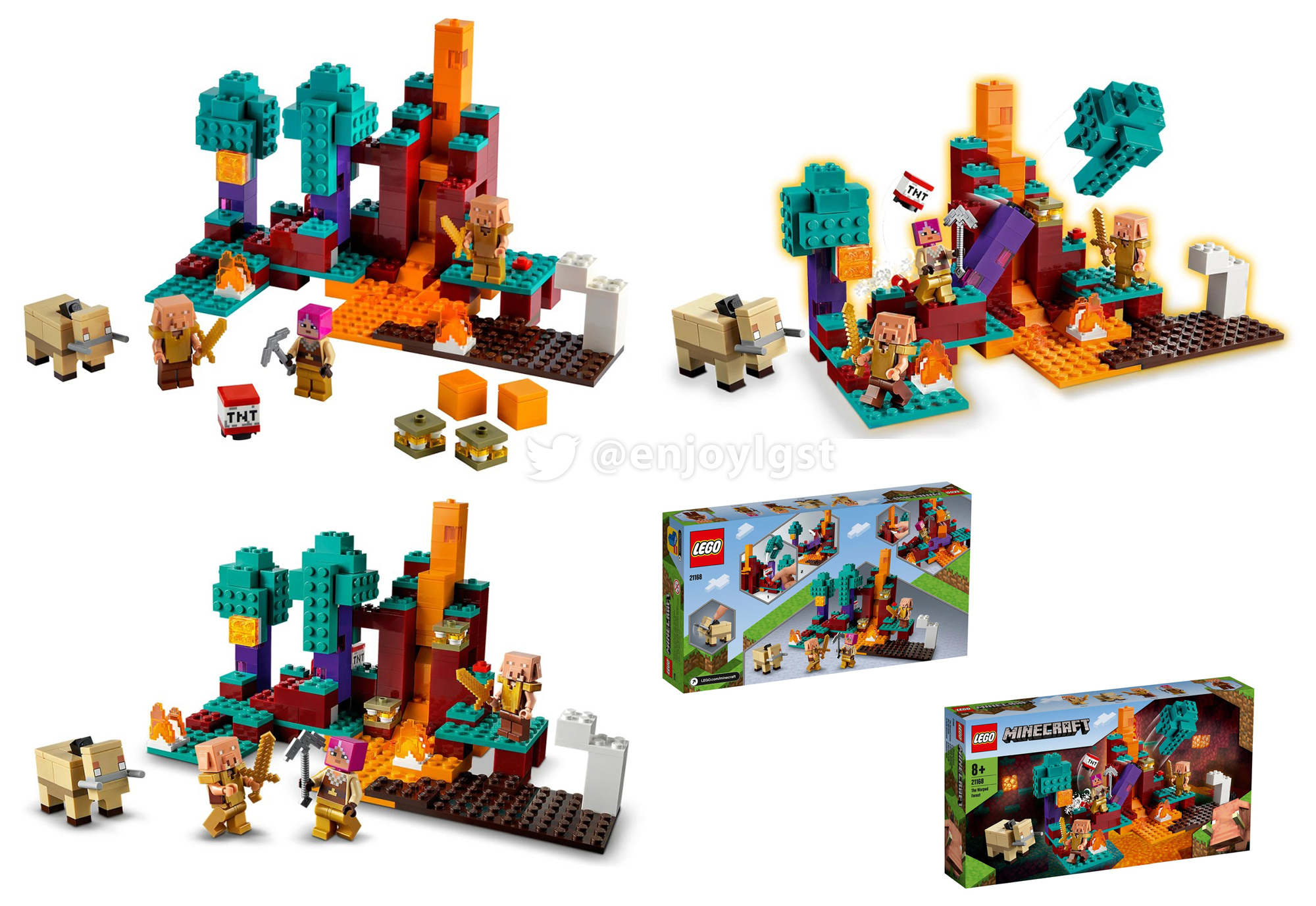 21年3月発売レゴ マインクラフト新製品情報 森と冒険 スタッズ レゴ Lego 総合ニュースメディア