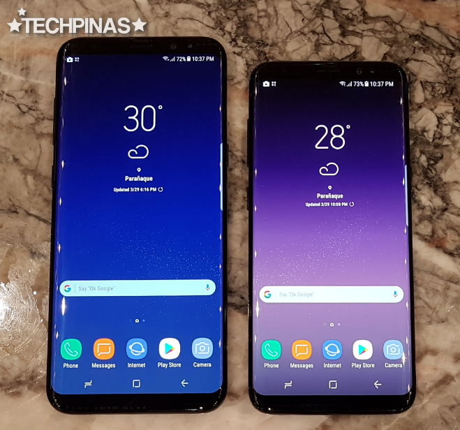 Samsung Galaxy S8 Plus vs Samsung Galaxy S8