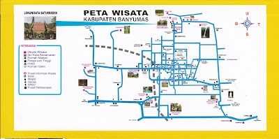 Peta Wisata Purwokerto Banyumas