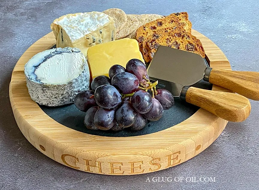 Artisan cheeseboard by Harvey and Brockless.