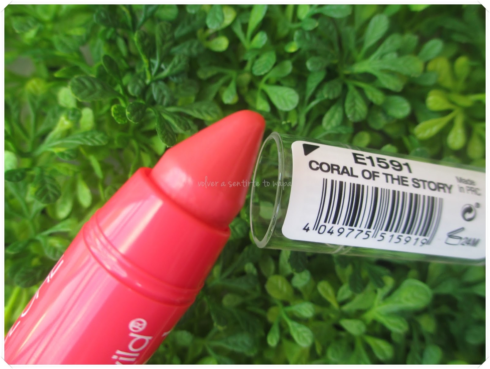 Lip Balm Stain de Wet n' Wild - Coral of the Story