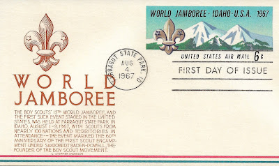 FDC World Jamboree Etats Unies