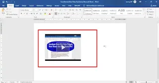 Cara Embed Video Youtube ke Microsoft Word