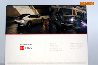 wheels and heels magazine coverage photo of all new 2023 Toyota Prius