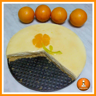 Receta-tarta-fría de-naranja-queso-sin-horno