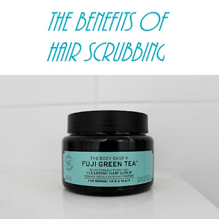 Clothes & Dreams: The benefits of hair scrubbing: The Body Shop's Fuji Green Tea Refreshingly Purifying Cleansing Hair Scrub