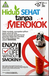 Gambar poster anti rokok