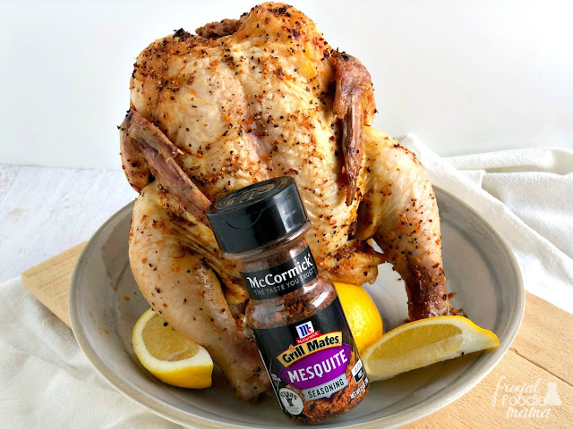 This flavorful Mesquite Beer Can Chicken is a smoky take on a classic grilling recipe.