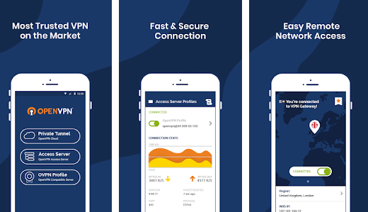 تطبيق OpenVPN Connect – Fast & Safe SSL VPN Client
