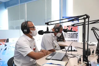 Menjadi Narasumber pada Dialog Interaktif yang digelar oleh RRI