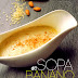 Sopa # 95: Sopa de banano de oro, arroz, leche, almendras, crema y canela