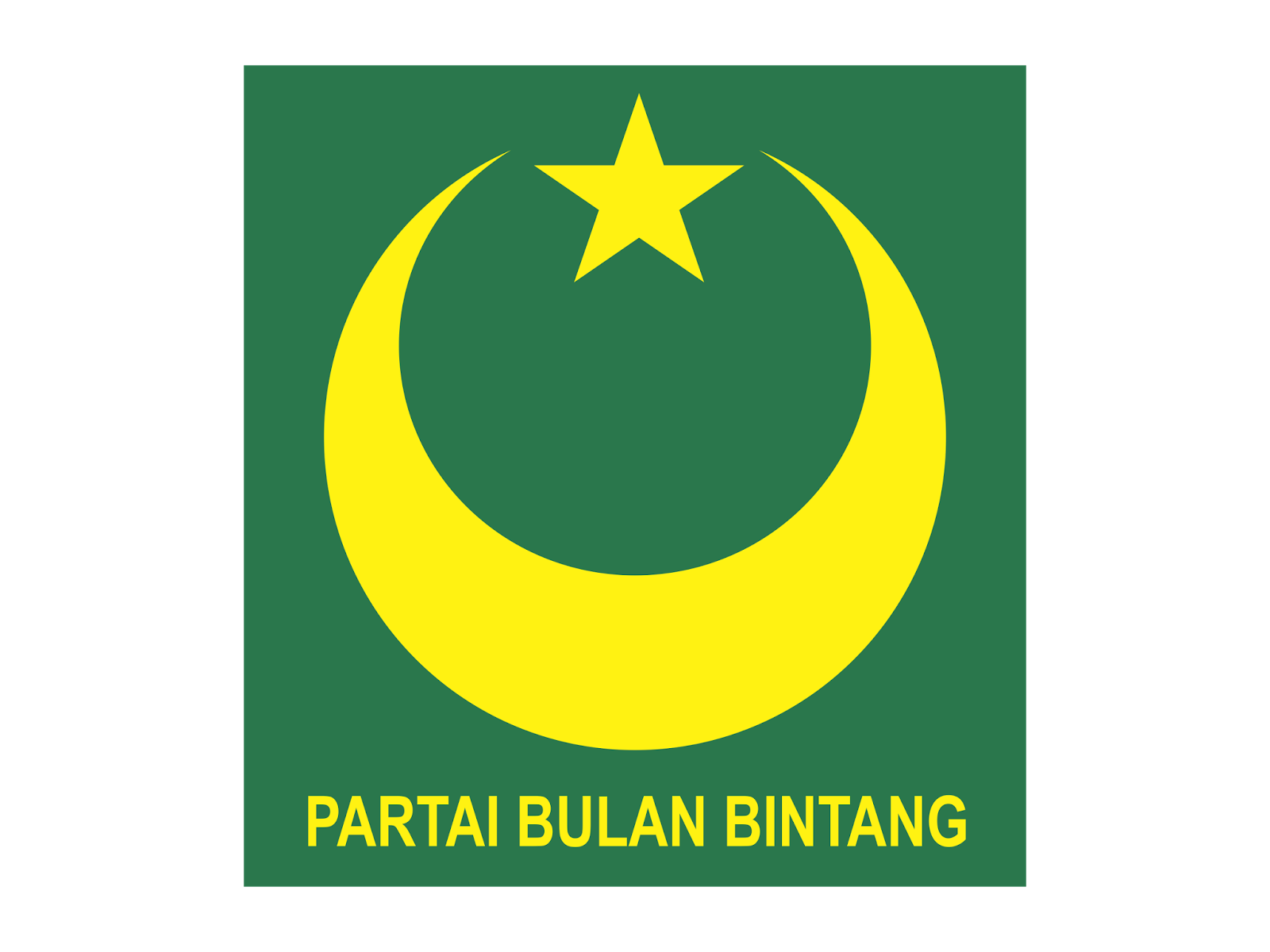  Logo  Partai Bulan  Bintang Format Cdr GUDRIL LOGO  