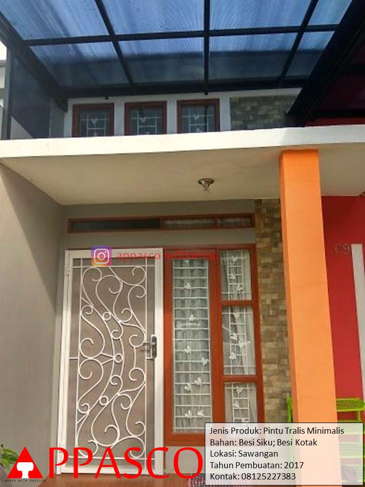  Pintu Teralis Minimalis Model Modern cantik Pintu 