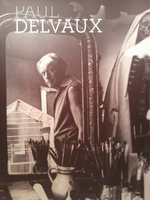 Paul Delvaux, Museo Thyssen Bornemisza, exposicion, arte contemporaneo, pintura, surrealismo, surréalisme, artiste belge, artista belga, voa gallery, yvonne brochard, 