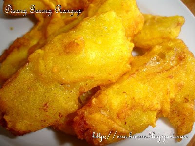 HaSue: I Love My Life: Pisang Goreng Rangup