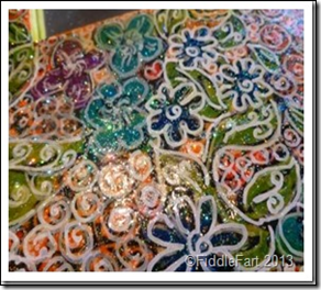 Altered Handpainted Mirror 4