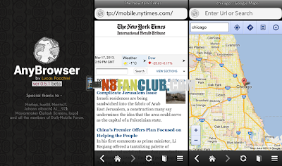 AnyBrowser 0.5.2 - Web Browser for Nokia N8 & Belle smartphones - Signed App Download