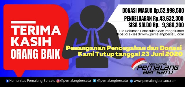 KOMUNITAS PEMALANG BERSATU AKHIRI PENANGAN COVID19 DI KAB PEMALANG MENUJU NEW NORMAL