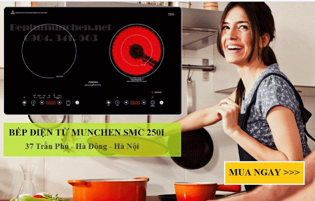  bếp điện từ Munchen SMC 250i chất lượng tốt