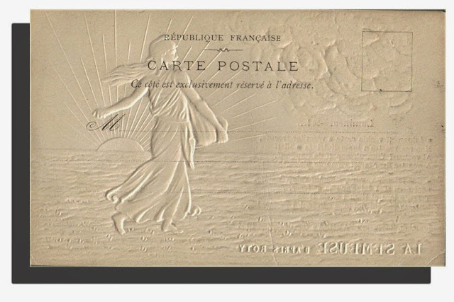 Carte postala anul 1904 - FRANTA Filatelic Semeuse