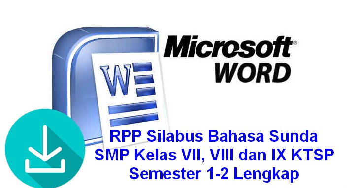 RPP Silabus Bahasa  Sunda  SMP Kelas VII VIII dan IX KTSP 