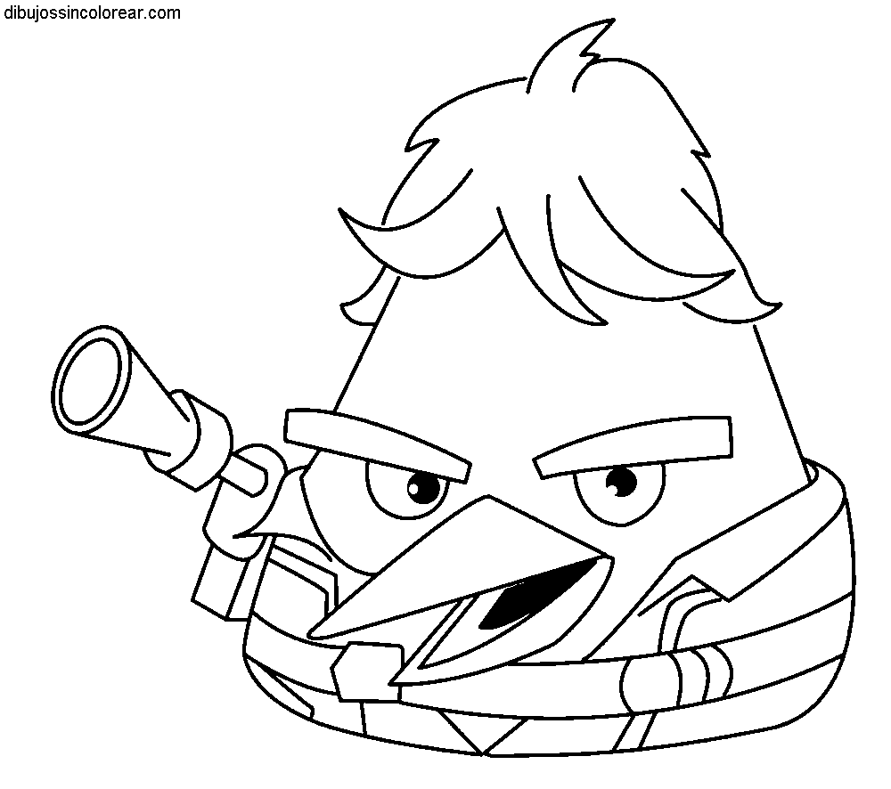 angry birds star wars coloring pages luke free here