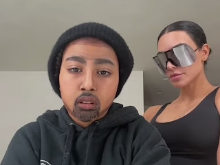 North West, 9, ttansforms into dad Kanye using impressive Special FX makeup for epic TikTok with mom Kim Kardashian  Watch