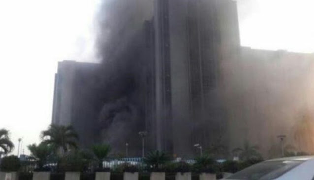 Fire Guts Central Bank of Nigeria (CBN) Office In Gombe