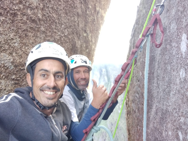 Escalada na Agulha do Diabo