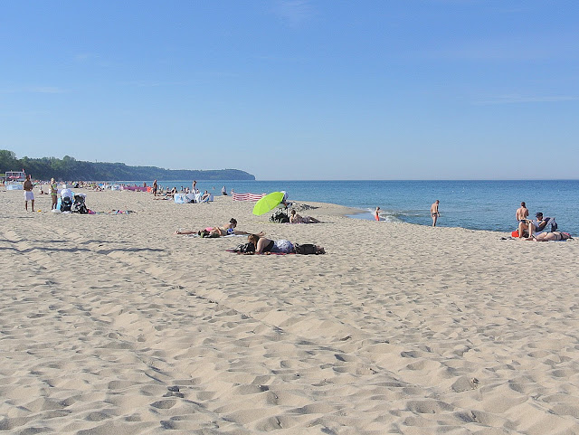 plaże po sezonie, Bałtyk, piasek