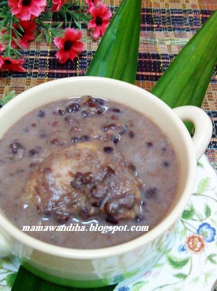 Dari Dapur MaDiHaA: Bubur Kacang Merah Durian