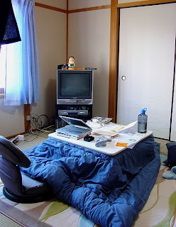 Japanese kotatsu table