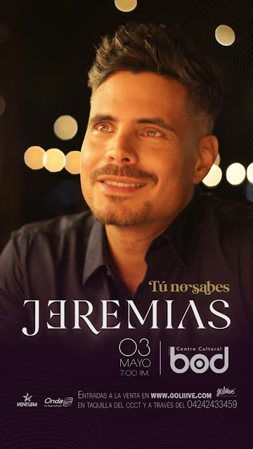 Jeremías llegó con un concierto de regreso