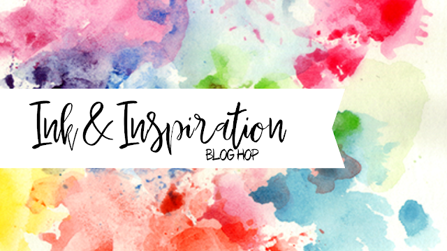 Ink and Inspiration Blog Hop banner | Nature's INKspirations by Angie McKenzie