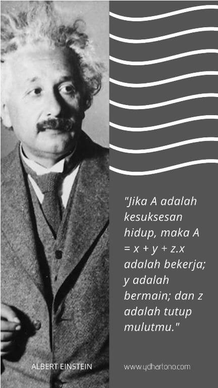 Gambar Status Wa Motivasi Dan Inspirasi Dari Albert Einstein Ydhartono Com