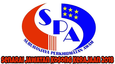 Senarai Jawatan Kosong Kerajaan 2020 SPA - SPA