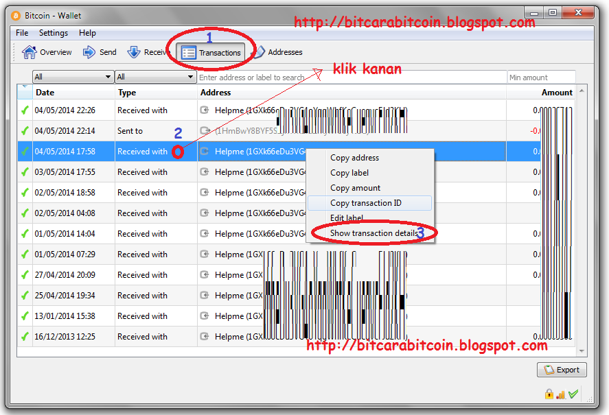 Tracking Transaksi Crypto dari Wallet Client