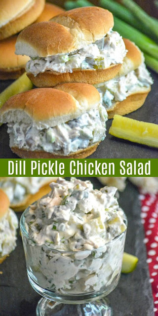 HEALTHY DILL PICKLE CHICKEN SALAD