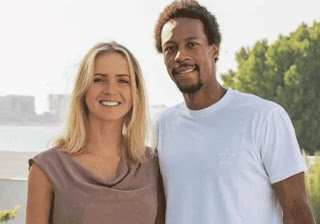 Gael Monfils And Elina Svitolina