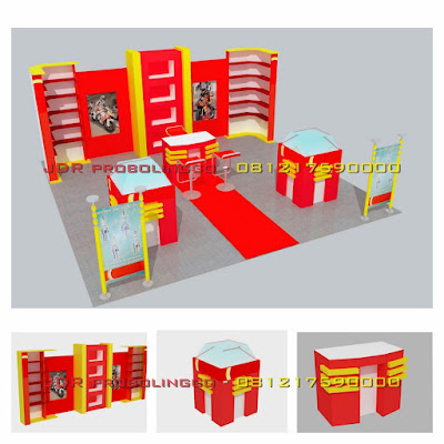 booth display probolinggo